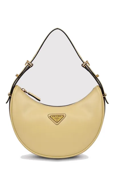 Prada Arqué Zipped Shoulder Bag